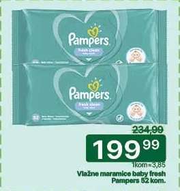 Vlažne maramice baby Fresh Pampers 52 kom.