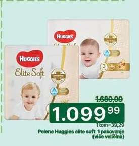 Pelene Huggies elite soft