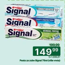 Pasta za zube Signal 75ml (više vrsta)