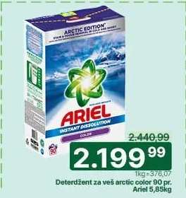 Deterdžent za veš arctic color 90 pr.