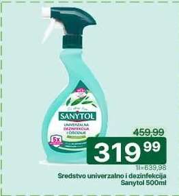 Sredstvo univerzalno i dezinfekcija Sanytol 500ml