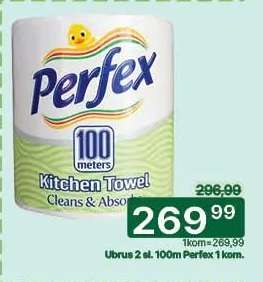 Ubrus 2 sl. 100m Perfex 1 kom.