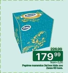 Papirne maramice 3sl box kids zoo