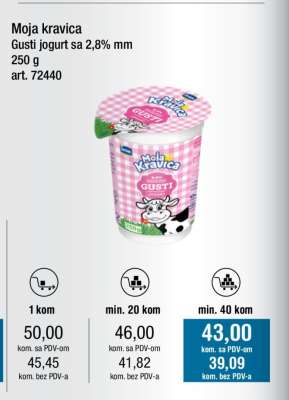 Moja Kravica Gusti jogurt