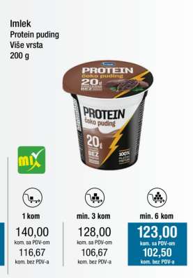 Imlek Protein puding