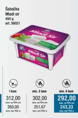 Šabačka Mladi sir