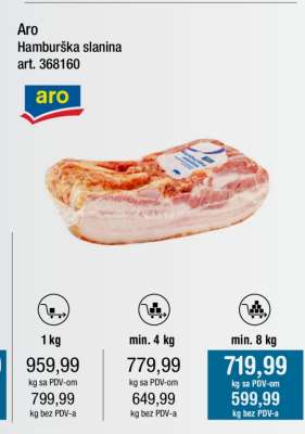 Aro Hamburška slanina