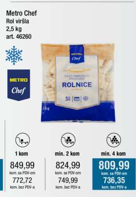 Metro Chef Rol viršla