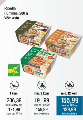 Ribella Hummus, 200 g