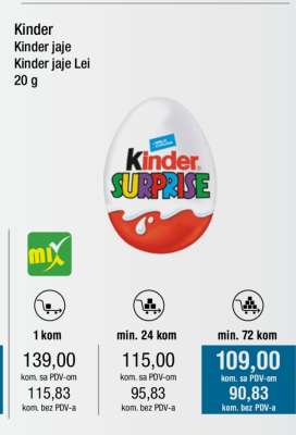 KINDER JAJE