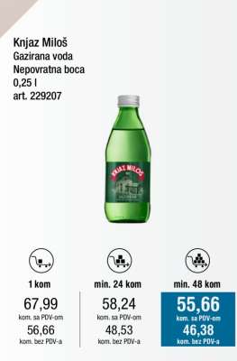 Knjaz Miloš Gazirana voda