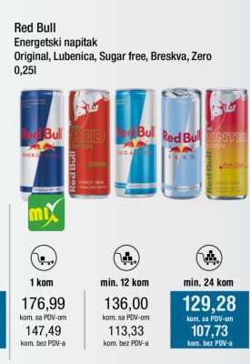RED BULL energetski napitak