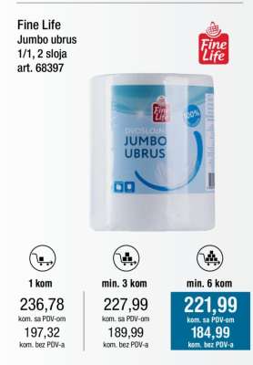Fine Life Jumbo ubrus