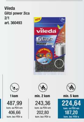 Vileda Glitzi power žica 2/1
