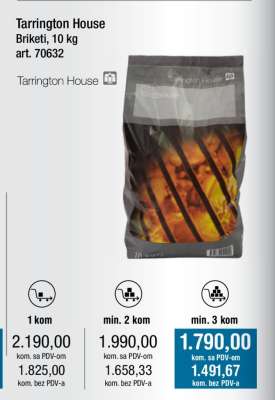Tarrington House Briketi, 10 kg