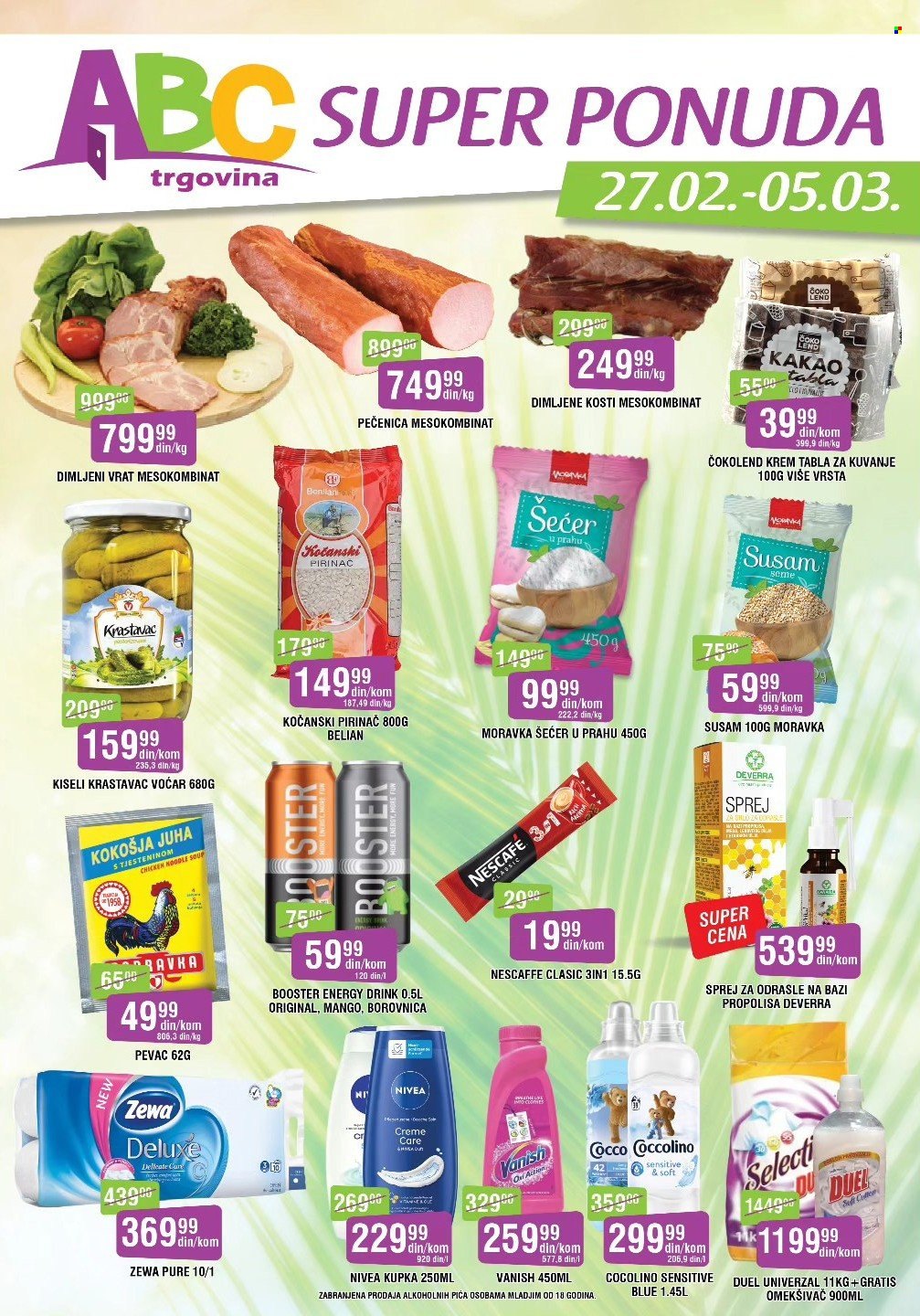 ABC Trgovina katalog - 27.02.2026 - 05.03.2026. Stranica 1