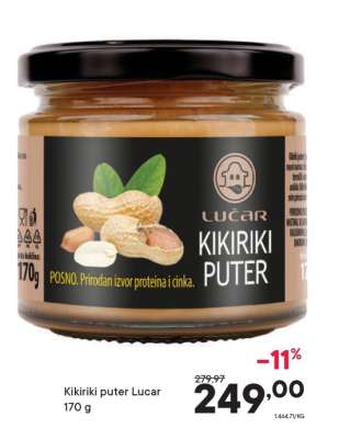 Kikiriki puter Lučar