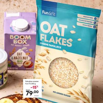 Pahuljice ovsene Fun Fit 250 g