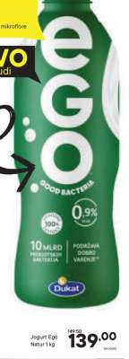 Jogurt Ego Natur 1 kg