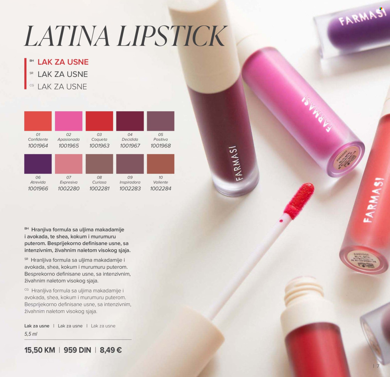 Farmasi katalog - 01.03.2026 - 30.04.2026. Stranica 7