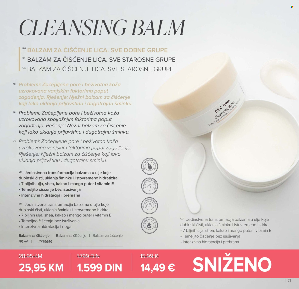 Farmasi katalog - 01.03.2026 - 30.04.2026. Stranica 71