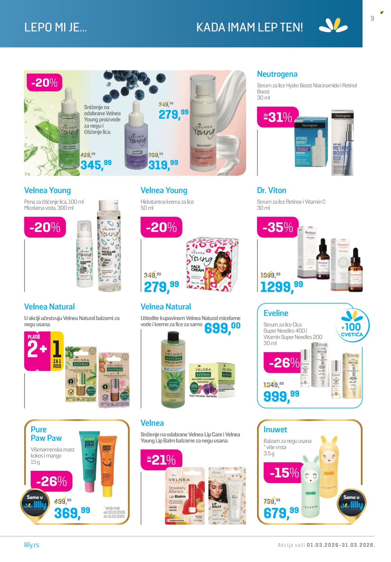 Lilly Drogerie katalog - 01.03.2026 - 31.03.2026. Stranica 9