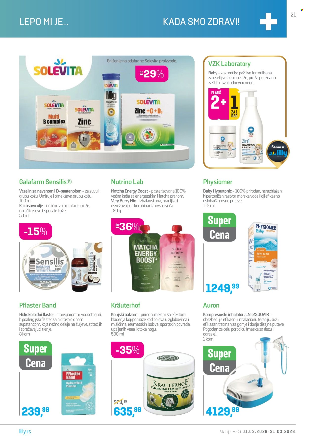Lilly Drogerie katalog - 01.03.2026 - 31.03.2026. Stranica 21