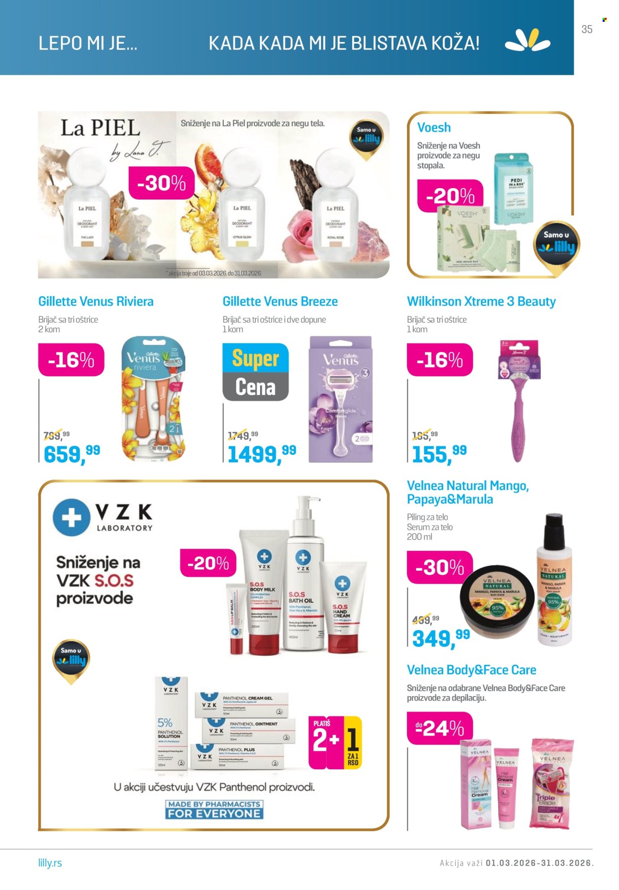 Lilly Drogerie katalog - 01.03.2026 - 31.03.2026. Stranica 35