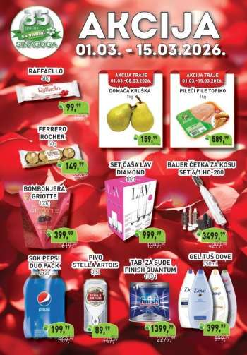 Sinagoga katalog - 01.03.2026 - 15.03.2026.