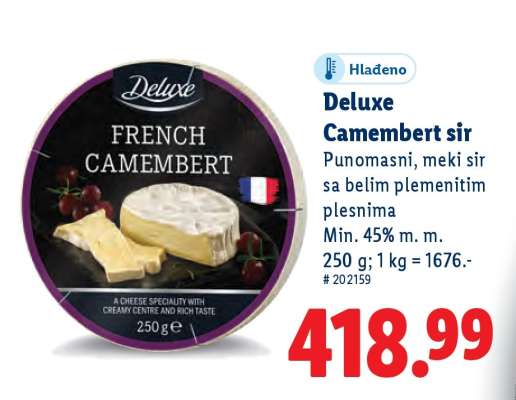 Deluxe Camembert sir