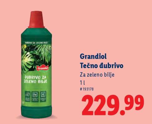 Grandiol Tečno đubrivo