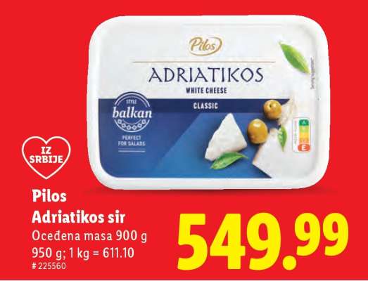 Pilos Adriatikos sir