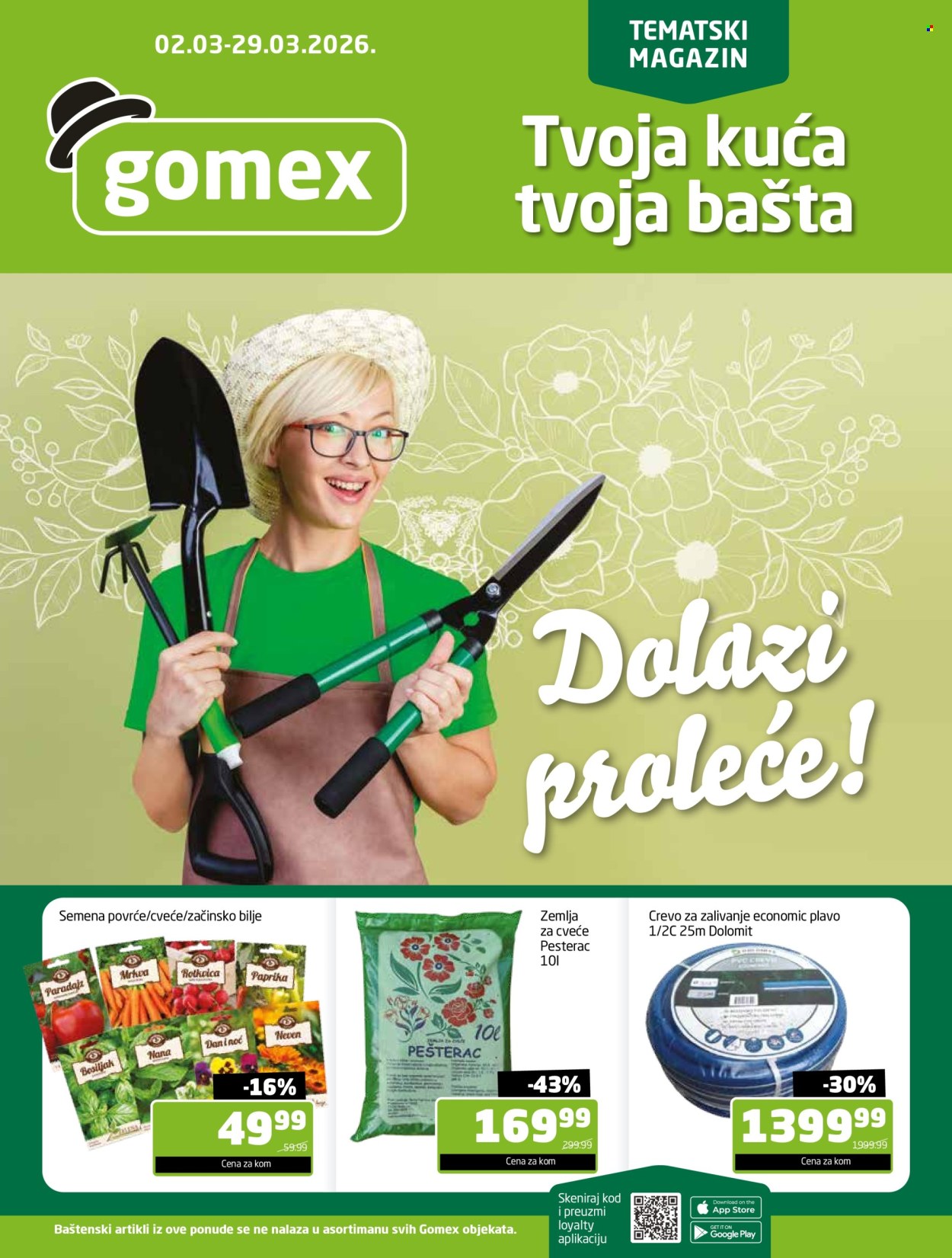 Gomex katalog - 02.03.2026 - 29.03.2026. Stranica 1