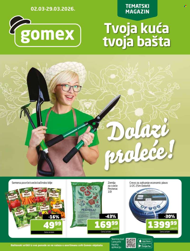 Gomex katalog - 02.03.2026 - 29.03.2026.