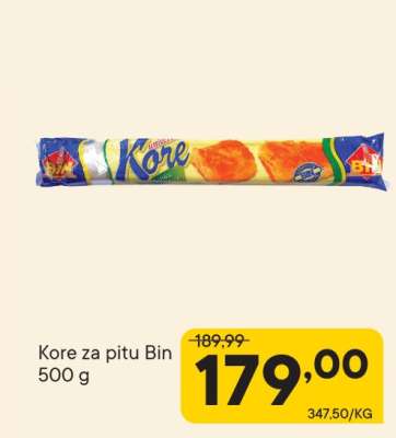 Kore za pitu Bin