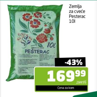 Zemlja za cveće Pesterac 10l