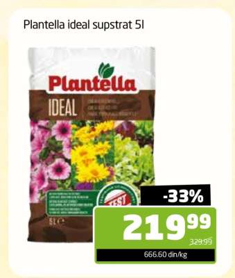 Plantella ideal supstrat 5l