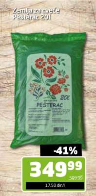 Zemlja za cveće Pesterac 20l