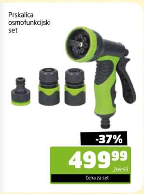 Prskalica Osmofunkcijski set