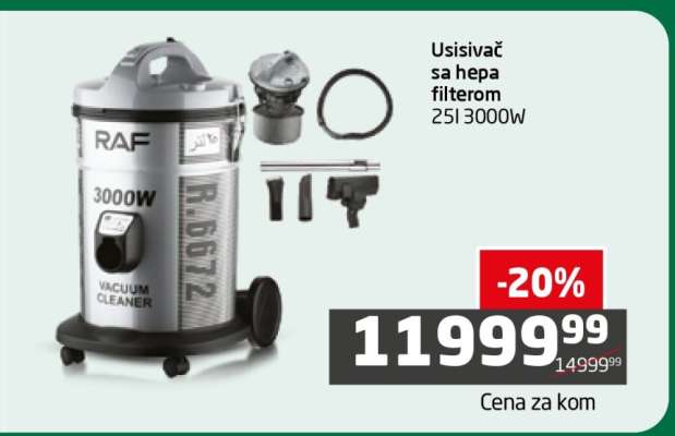 Usisivač sa hepa filterom