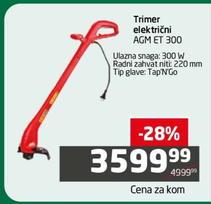 Trimer električni AGM ET 300