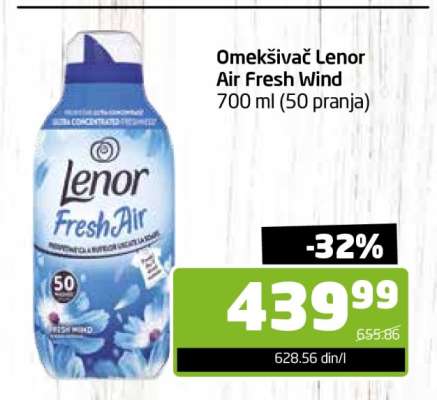 Omekšivač Lenor Air Fresh Wind