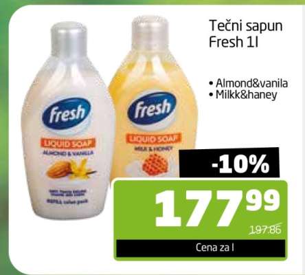 Tečni sapun Fresh 1l