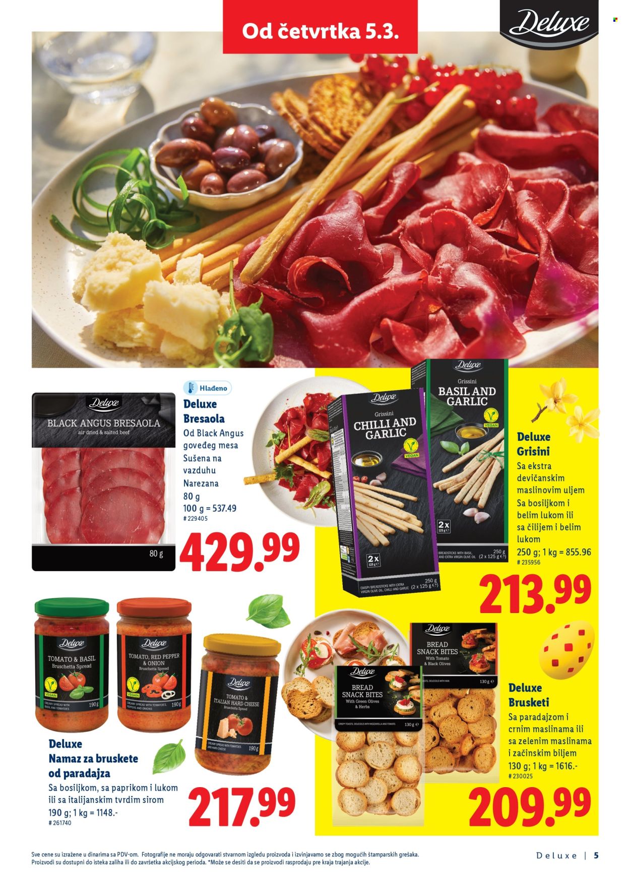 Lidl katalog. Stranica 5