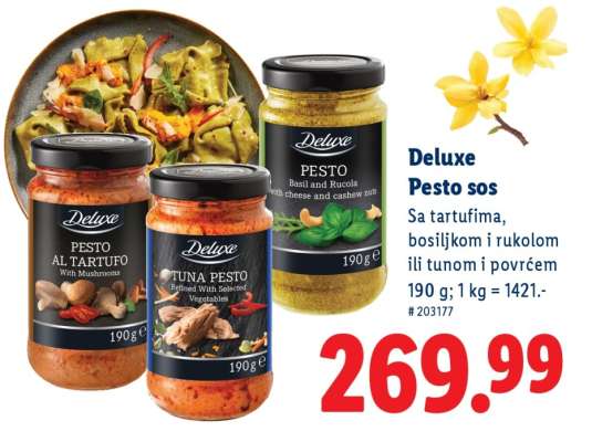 Deluxe Pesto sos