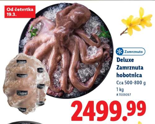 Deluxe Zamrznuta hobotnica