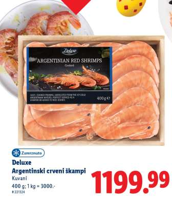 Deluxe Argentinski crveni škampi