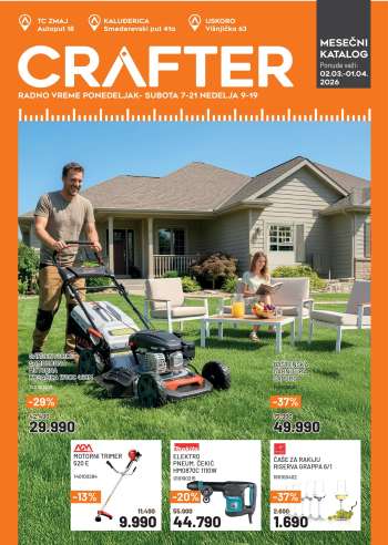 Crafter katalog - 02.03.2026 - 01.04.2026.