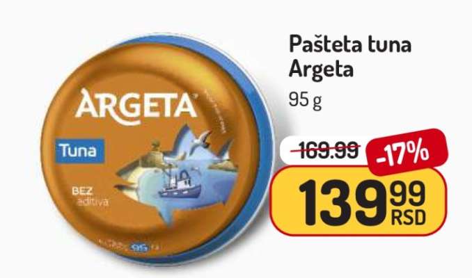 Pašteta Tuna Argeta