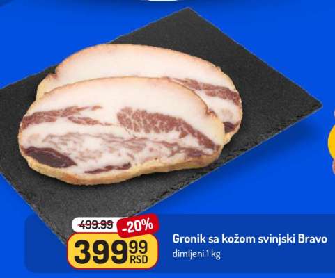 Gronik sa kožom svinjski Bravo